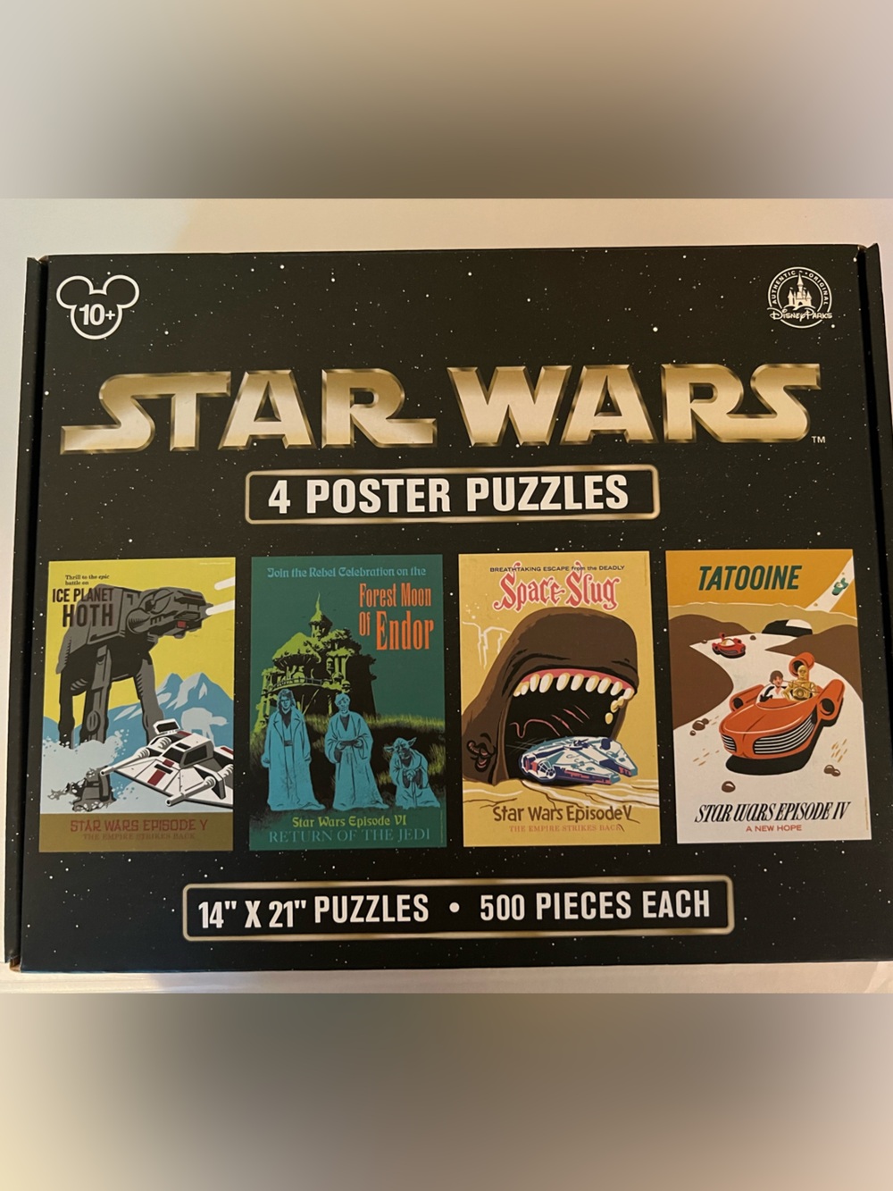 Disney Star Wars 4 Poster Puzzle Set, New, Unopened